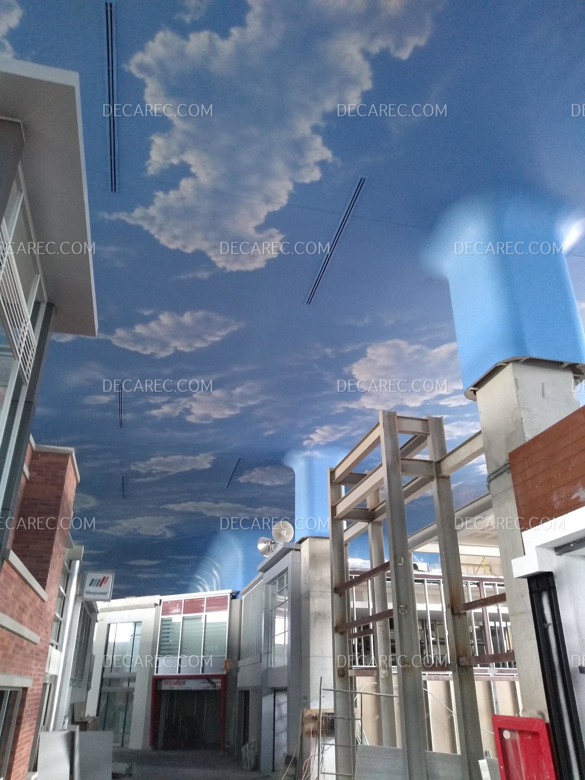 Plafón de tablaroca.